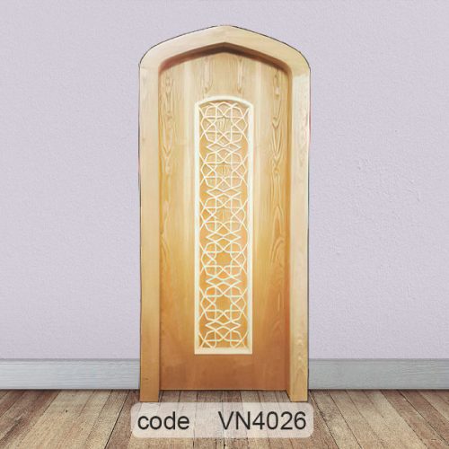درب ورودی تمام چوب ونوس مدل VN4026